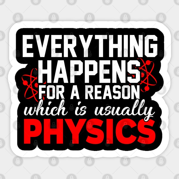 Funny Physics Sticker by Mila46